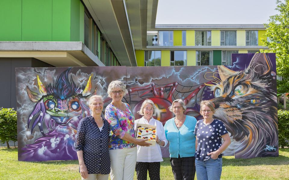 De organisatie vak Kunstwark in 't Park.