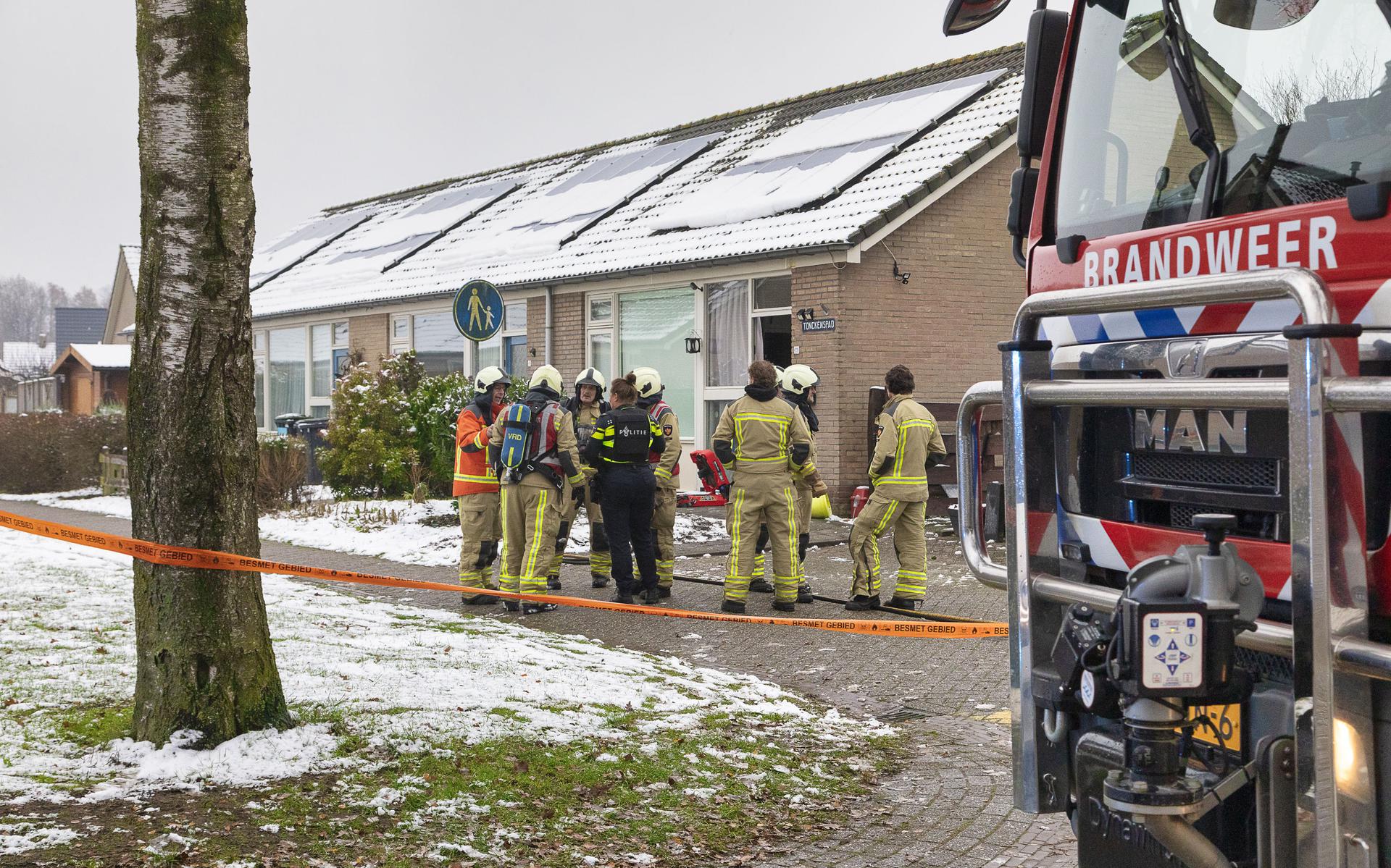 Brandstichting In Woning Pesse Loopt Met Sisser Af. Politie Houdt 59 ...