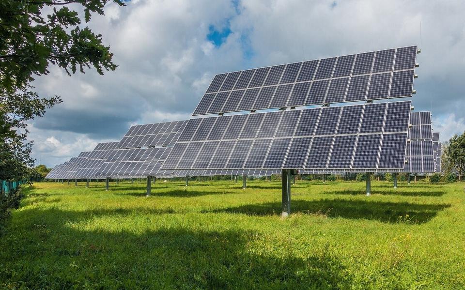 Zonnepanelen.