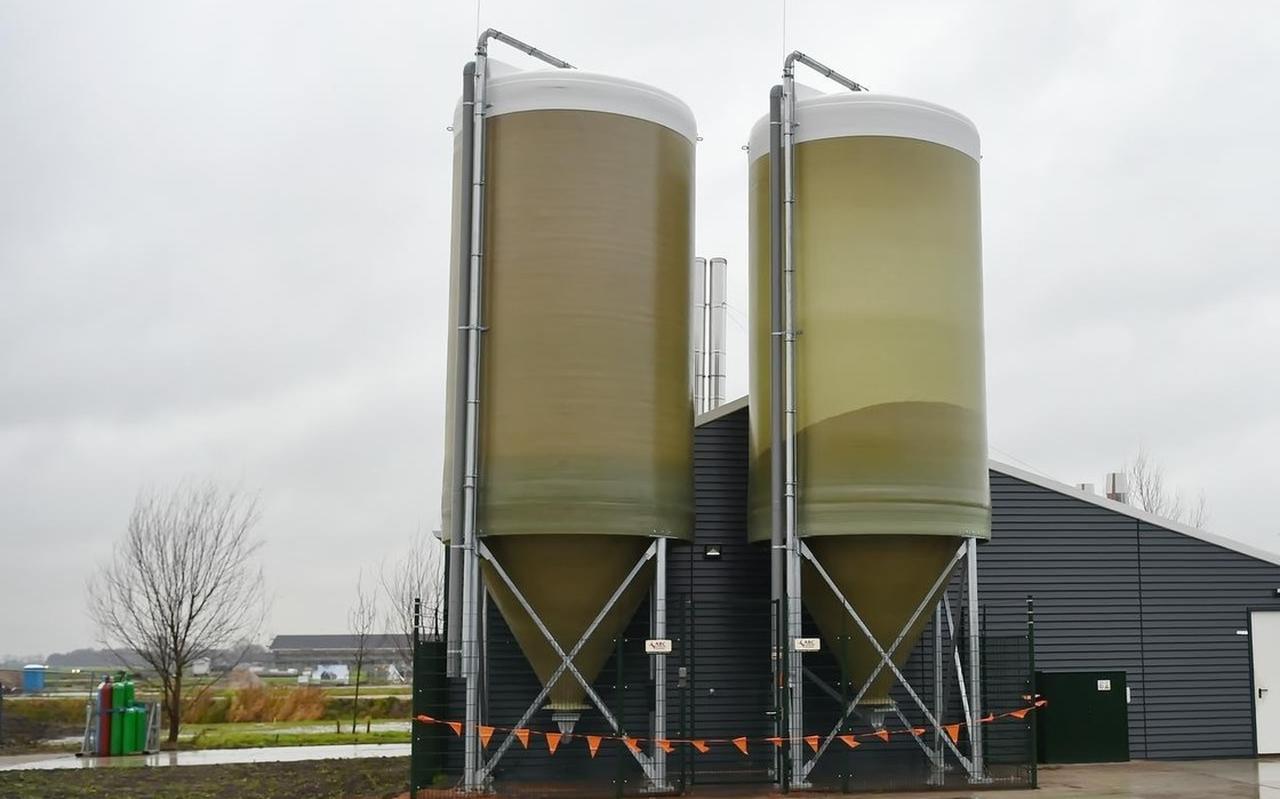 Een biomassacentrale. Een biomassacentrale.