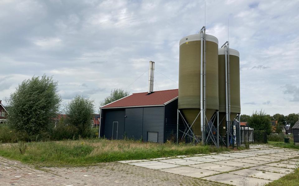 De biomassacentrale in de Nieuwveense Landen in Meppel.