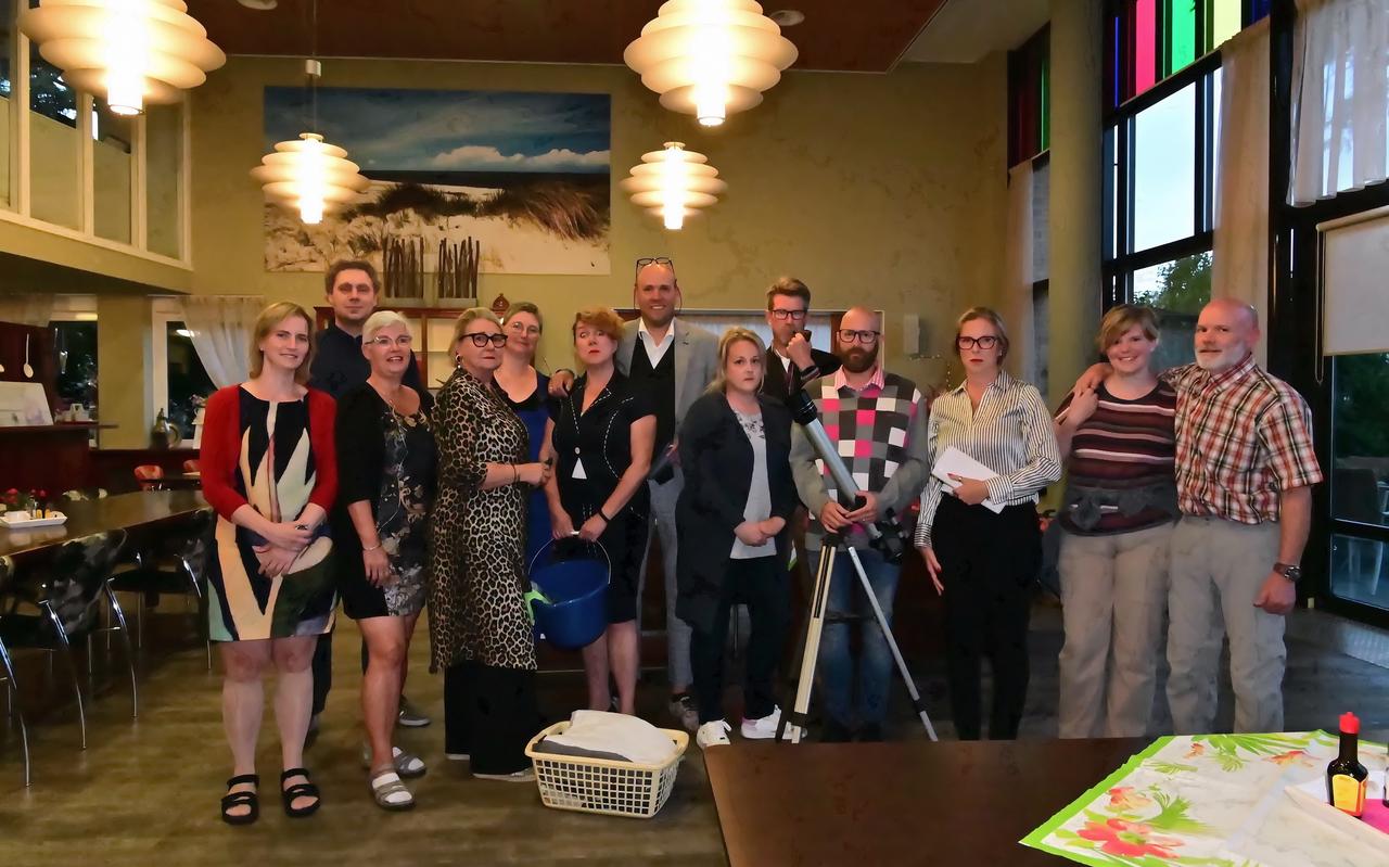 Toneelvereniging Tavenu bereidt zich voor op de voorstelling 'To B or not to B' Toneelvereniging Tavenu bereidt zich voor op de voorstelling 'To B or not to B'