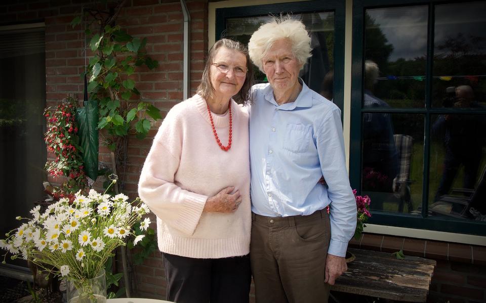 Jeanne en Kees van Barneveld vierden woensdag hun 60ste huwelijksdag. 