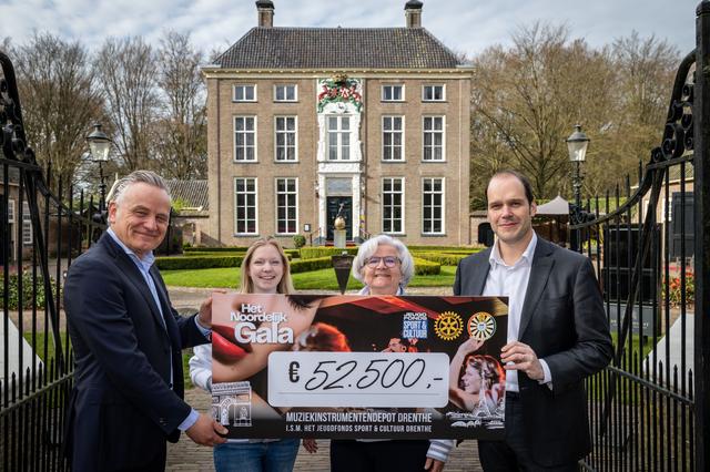 Noordelijk Gala levert 52.500 euro op voor Muziekdepot Drenthe. ‘Wij verheugen ons stiekem al op de 