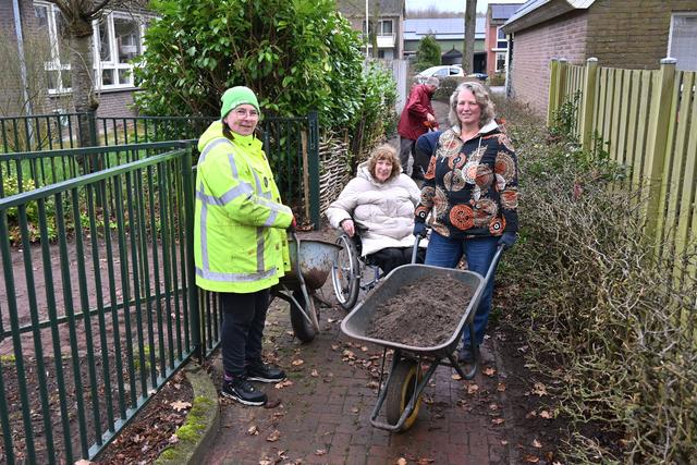 Werk aan Buurttuin in Linde is begonnen, direct al een nominatie voor landelijke prijs te pakken
