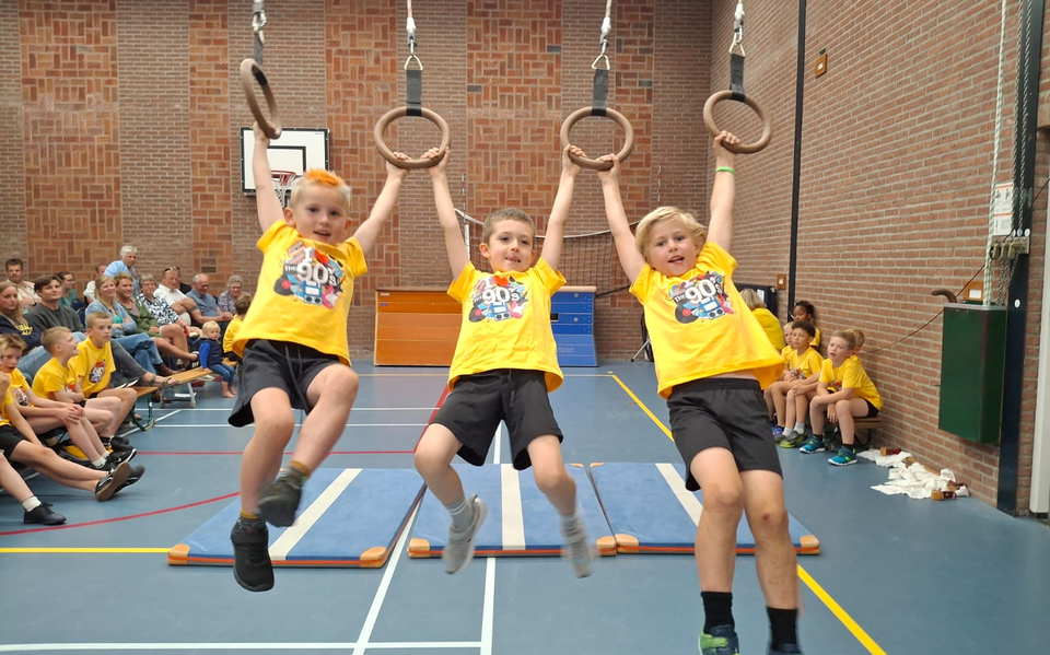 Het werd een mooi gymfeest in Wapserveen.