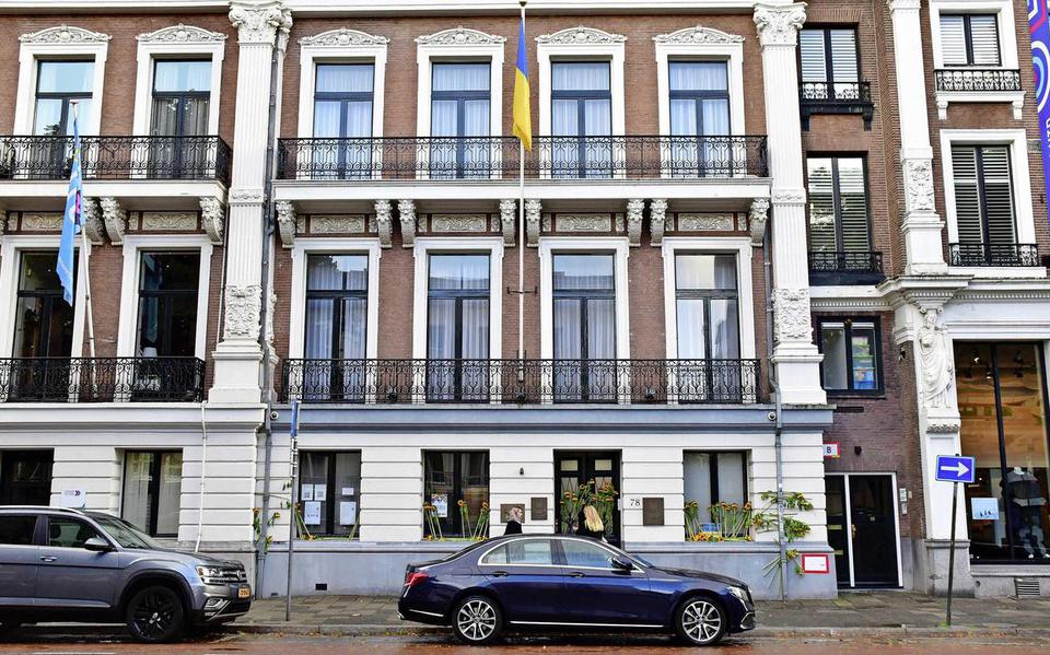 De Oekraïense ambassade in Den Haag