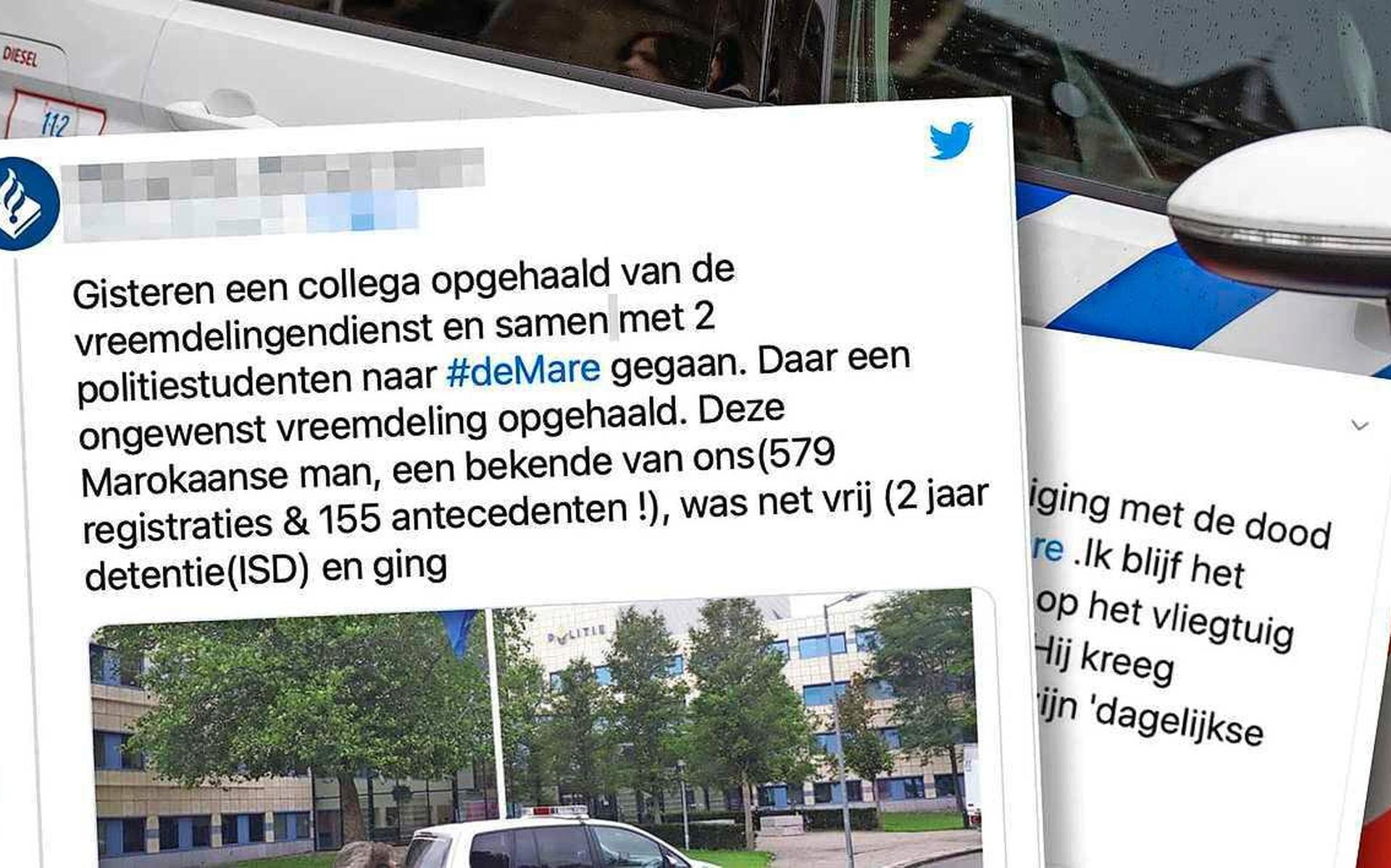 De politie is behoorlijk actief op sociale media. Er is een richtlijn opgesteld met wat er wel en wat er niet mag.