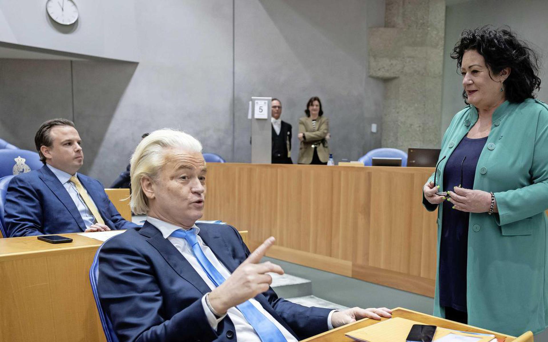 Geert Wilders en Caroline van der Plas.