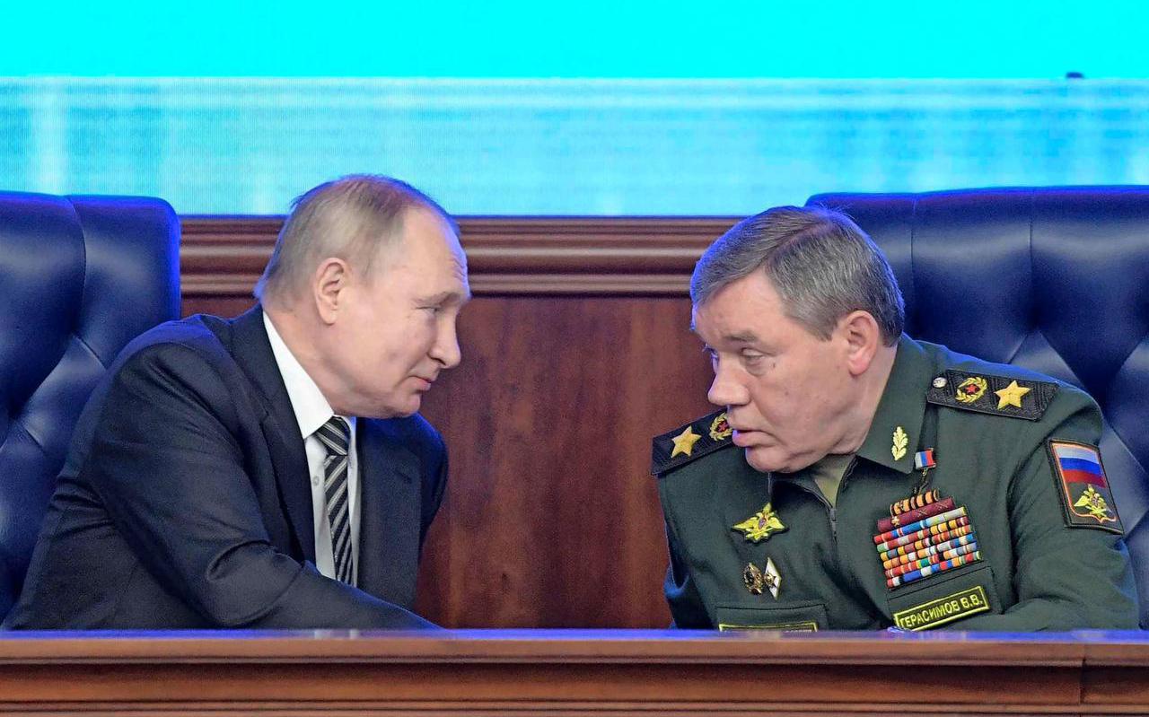 Poetin en Gerasimov