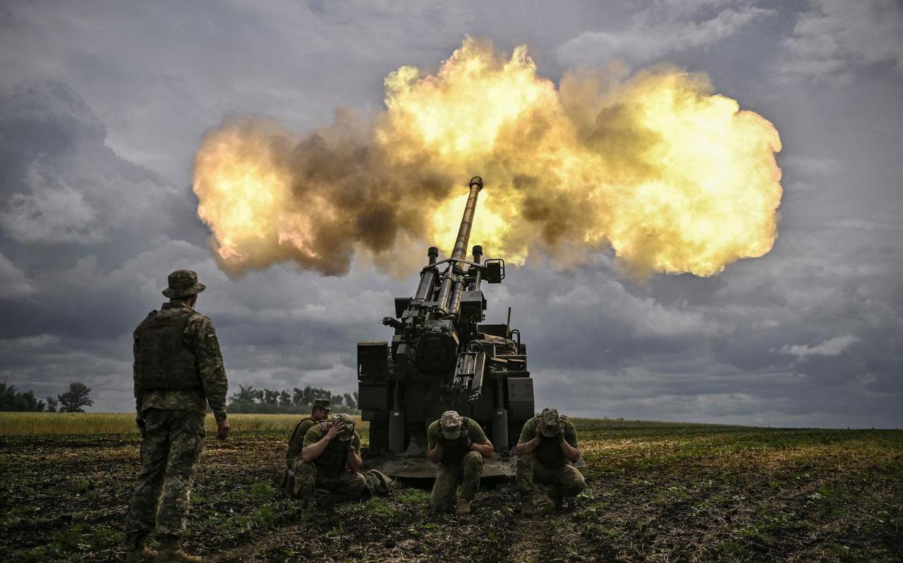 Oekraïense verdedigers tijdens een eerdere militaire operatie in de Donbas.