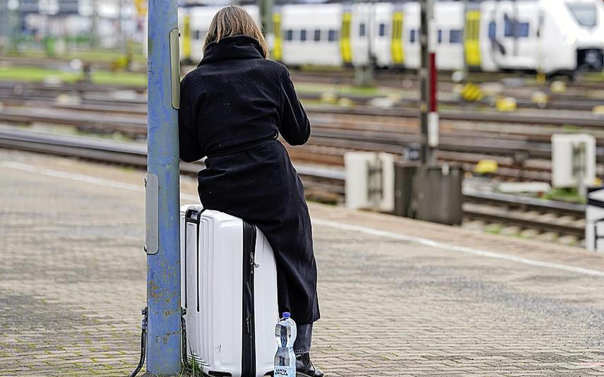 Maandag rijden er in Duitsland vrijwel geen treinen om de eis voor loonsverhogingen in verband met de hoge inflatie kracht bij te zetten.