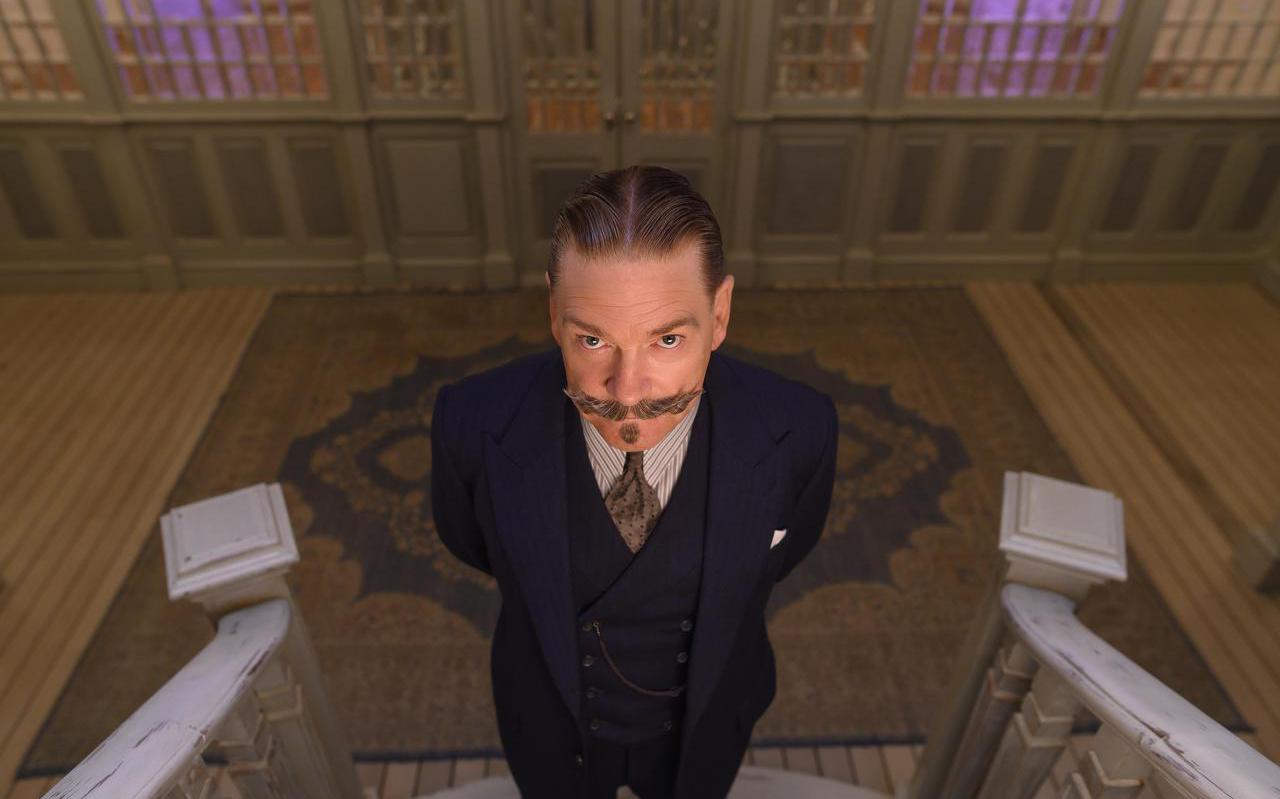 Kenneth Branagh als Hercule Poirot in 'Death on the Nile'. 