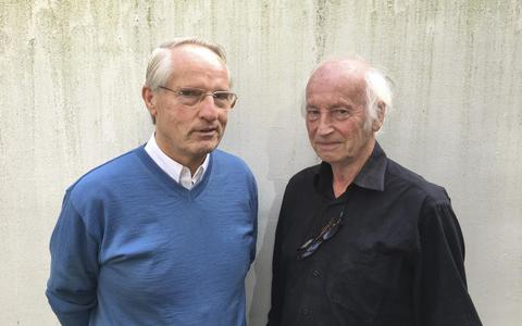 Henk Slavenburg (links) en Kor Venema. Foto DvhN
