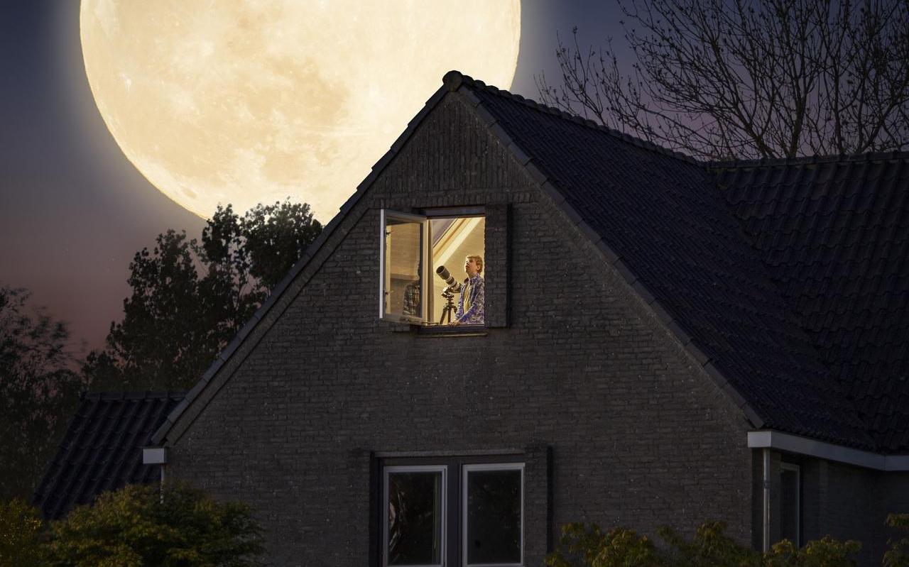 ‘Supermoon van 7 mei’ ‘Supermoon van 7 mei’