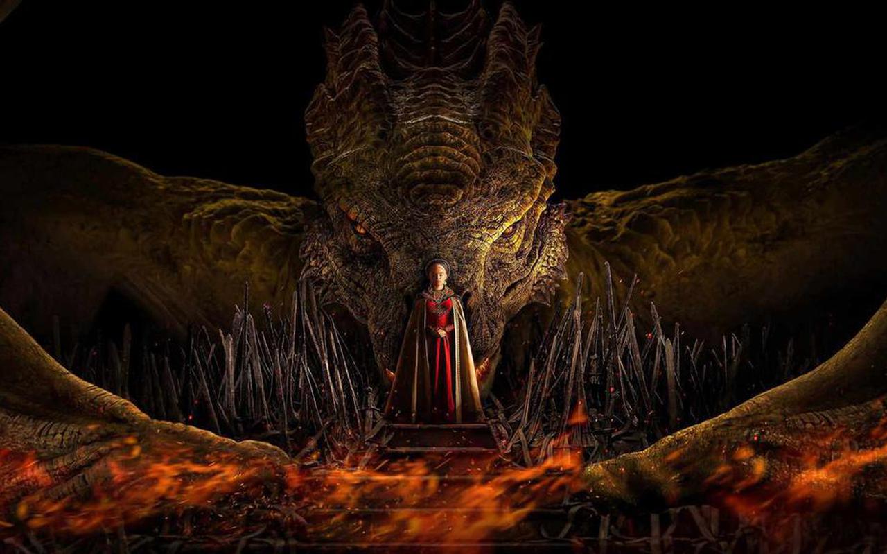 'House of the Dragon' gaat over de opvolgingsstrijd tussen twee kinderen van de besluiteloze koning Viserys. 