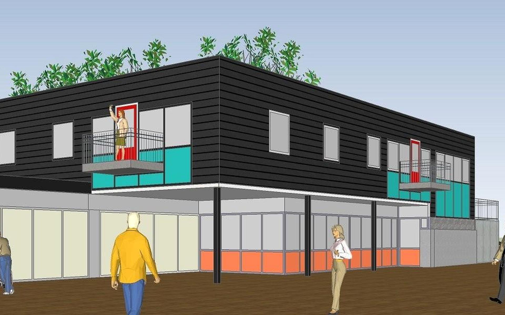 Bouw van appartementen in winkelcentrum Bargeres stuk dichterbij