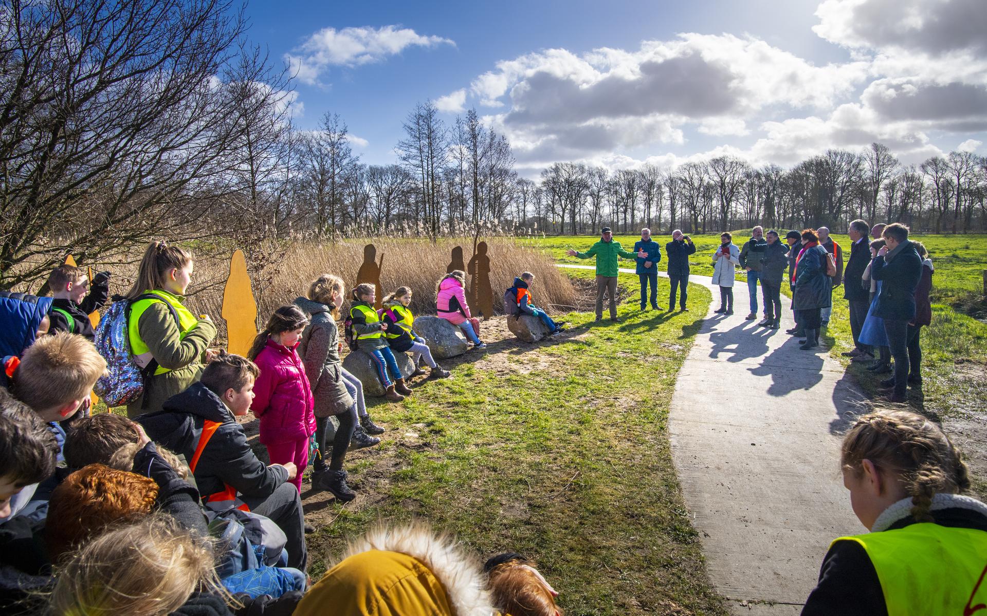 Archeologisch beleefpunt tussen Schieven en Deurze - Dagblad van het Noorden - Dagblad van het Noord