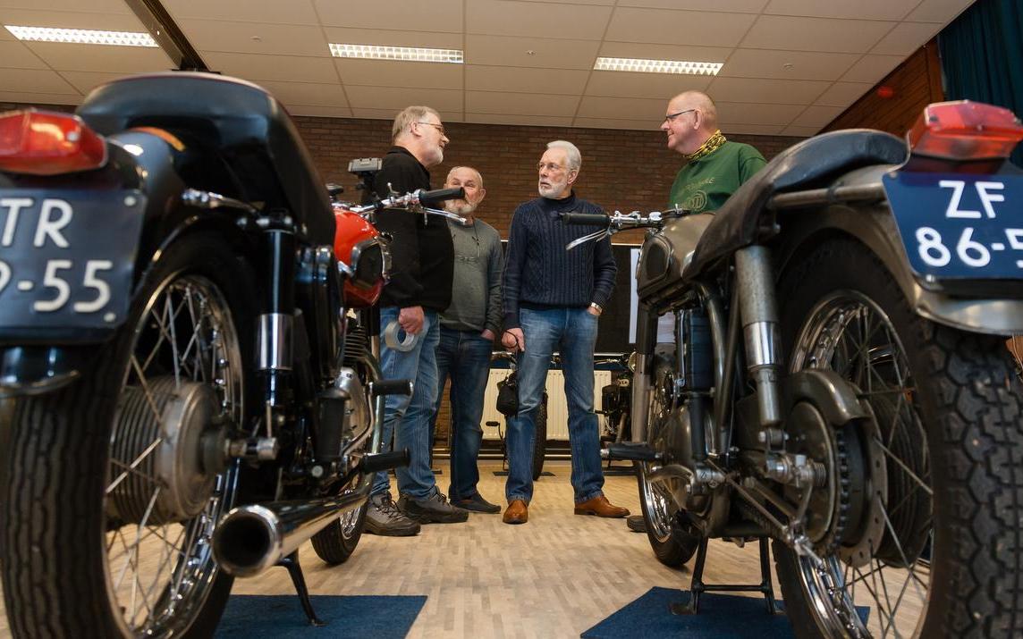 Klassieke motoren klinken liefhebbers als muziek in de oren in Nieuw