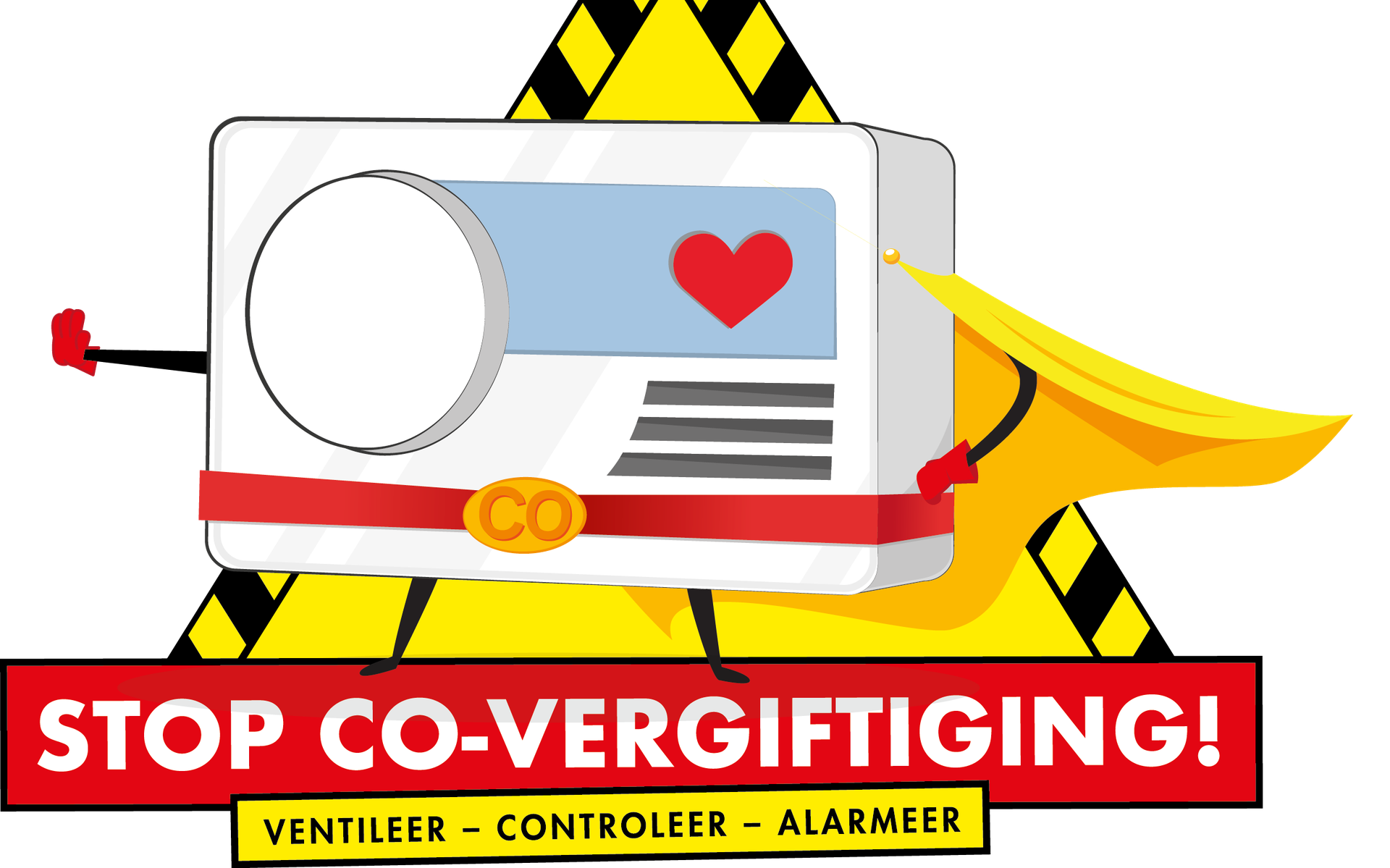 Campagne Stop CO-vergiftiging van start: 'Als ik geen koolmonoxidemelder had gehad waren wij de volg