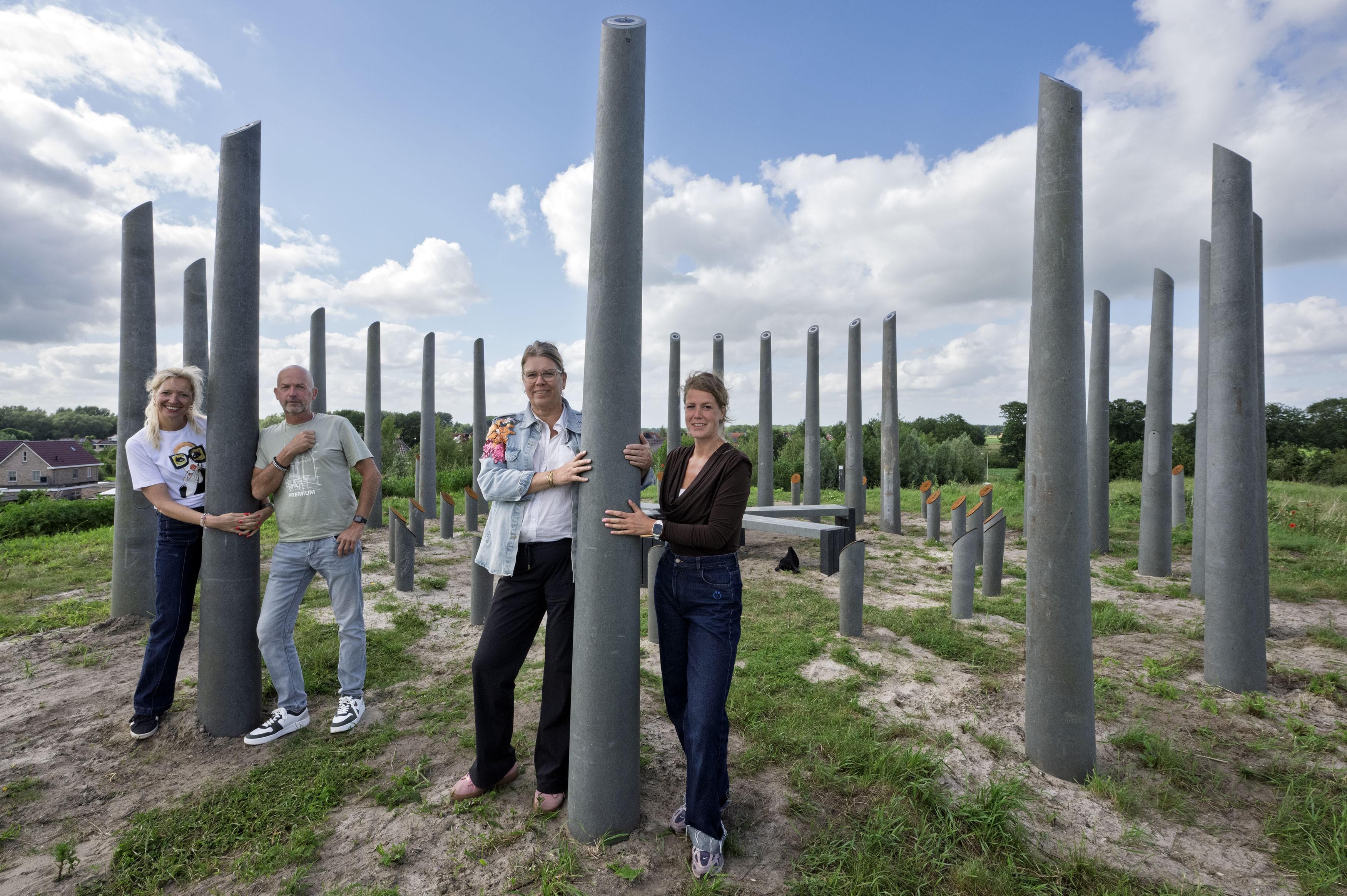 Baken van Coevorden keert terug op heuvel bij wijk Ossehaar. ‘Als je ‘s avonds dat blauwe schijnsel 