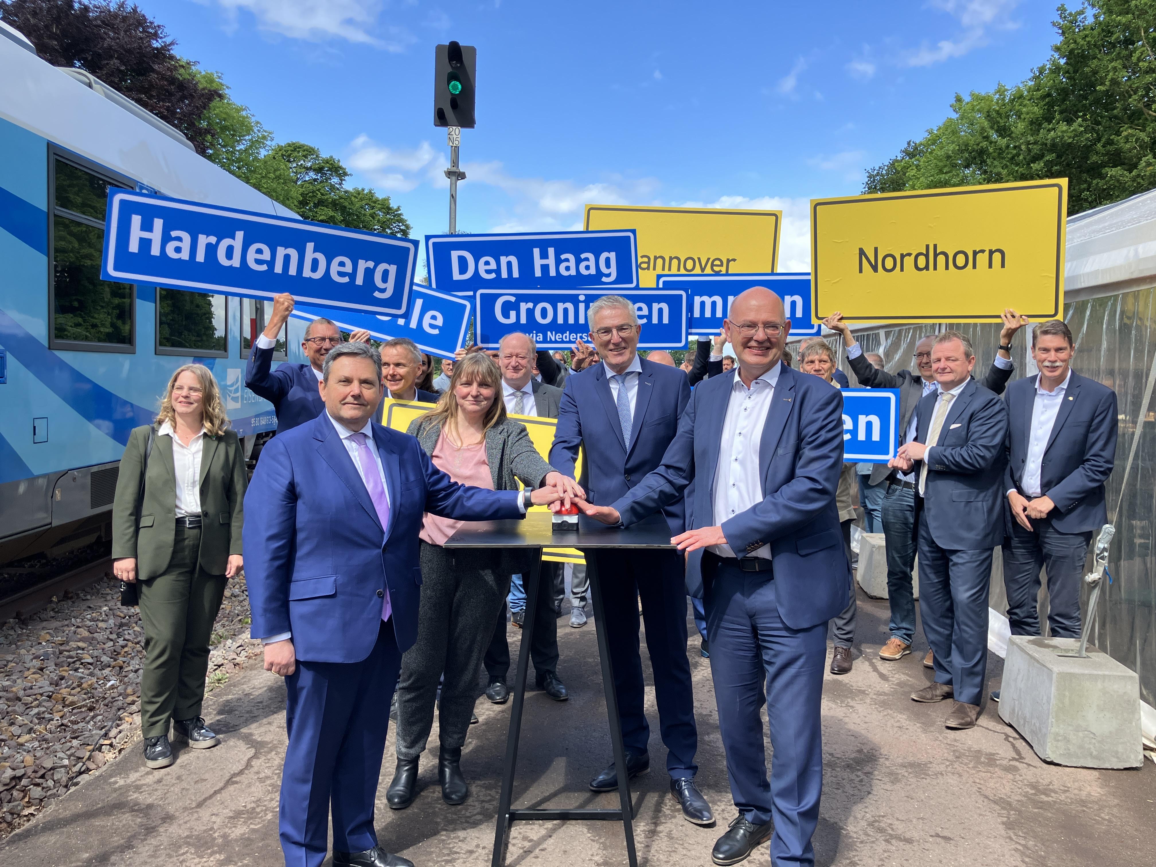 Eind 2026 vanuit Coevorden per trein Europa in. Berlijn? Milaan? Bern? ‘Wo ein Wille ist, ist eine E