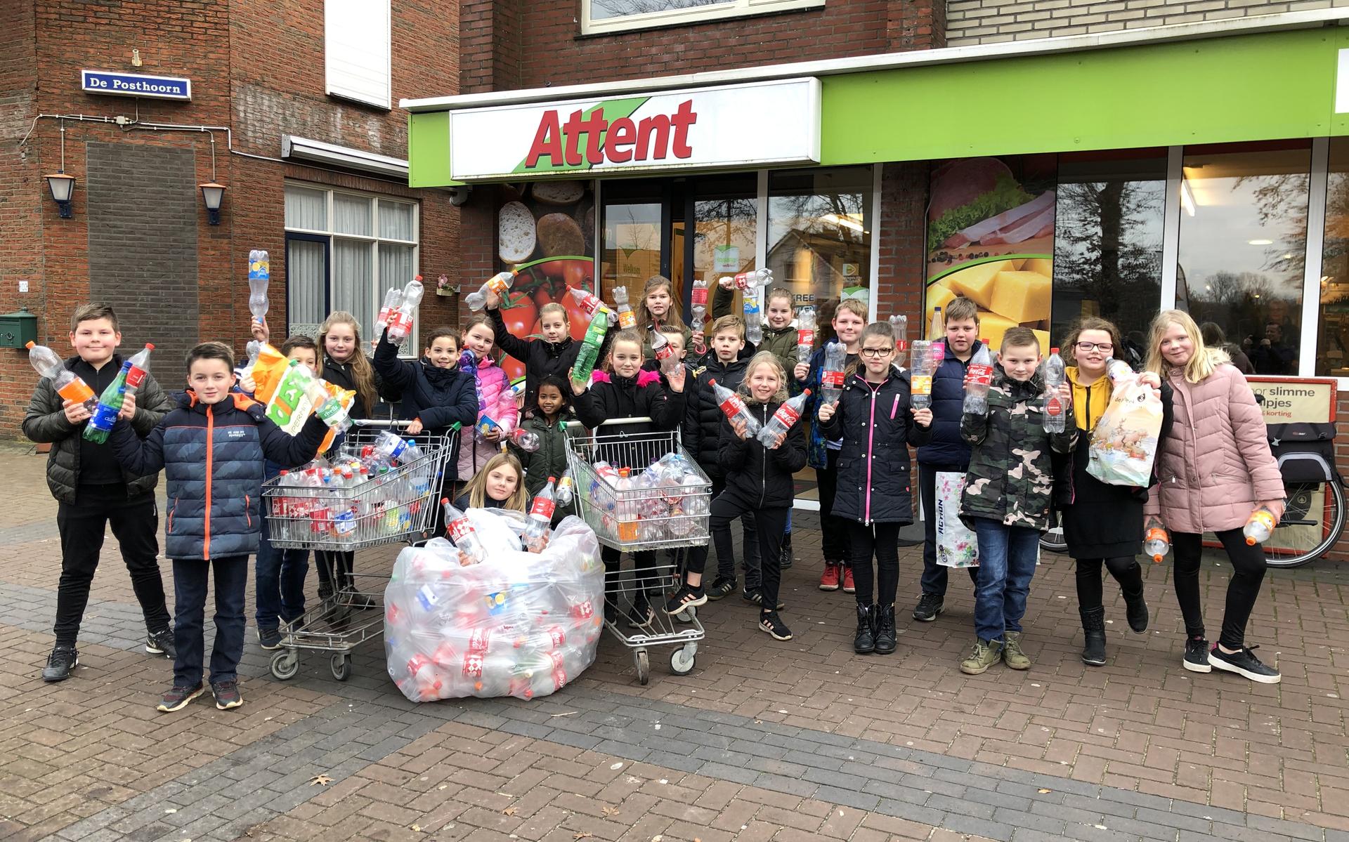 Brechtje (groep 6) uit Barger-Compascuum organiseert flessenactie voor dieren in Australië