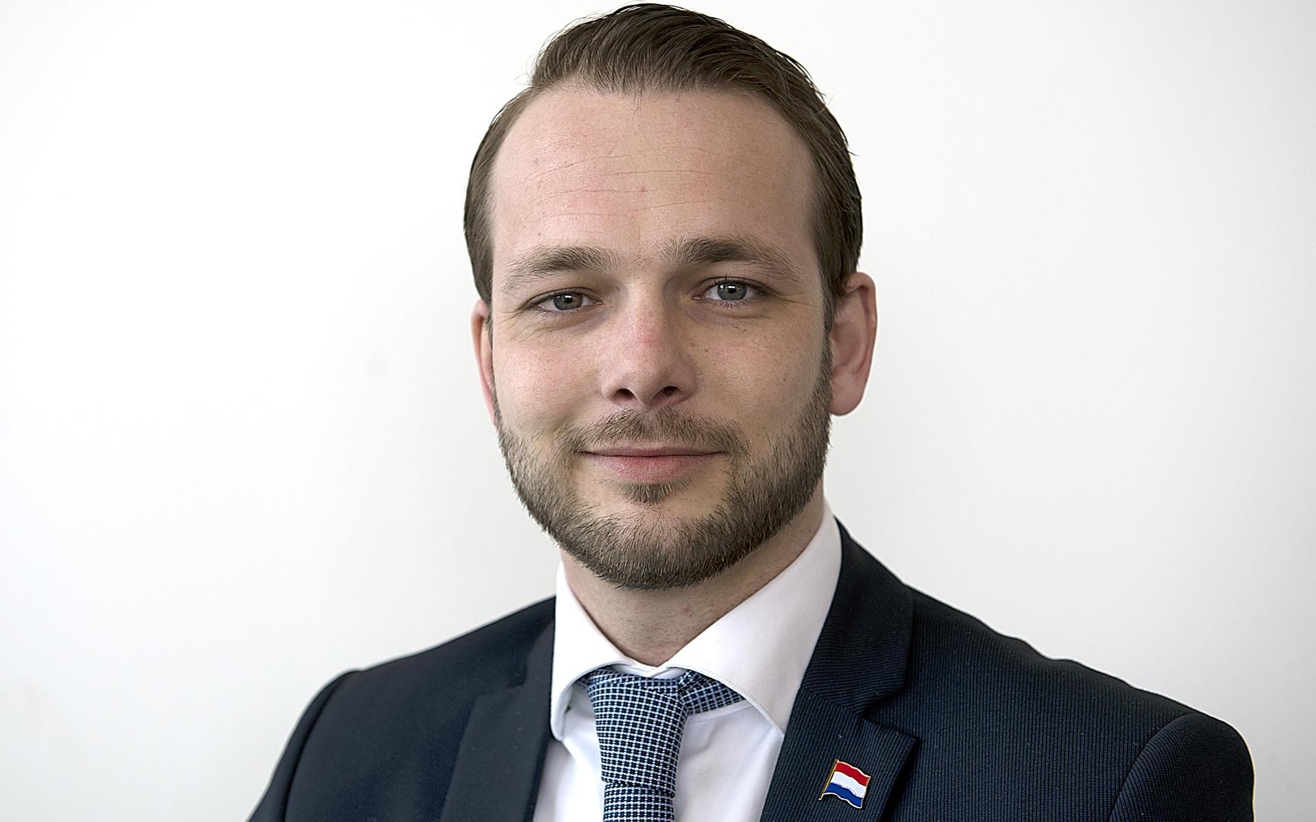 Martijn Storm, raadslid PVV in Emmen.