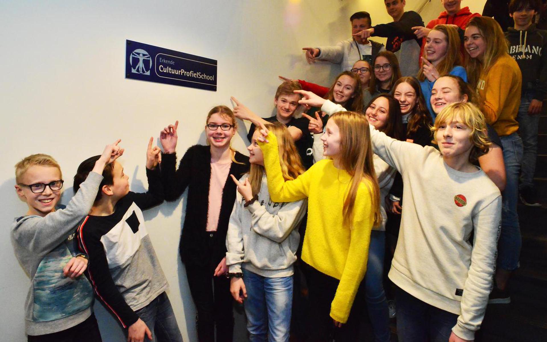 Stad & Esch ontving het predicaat 'CultuurProfielSchool'.