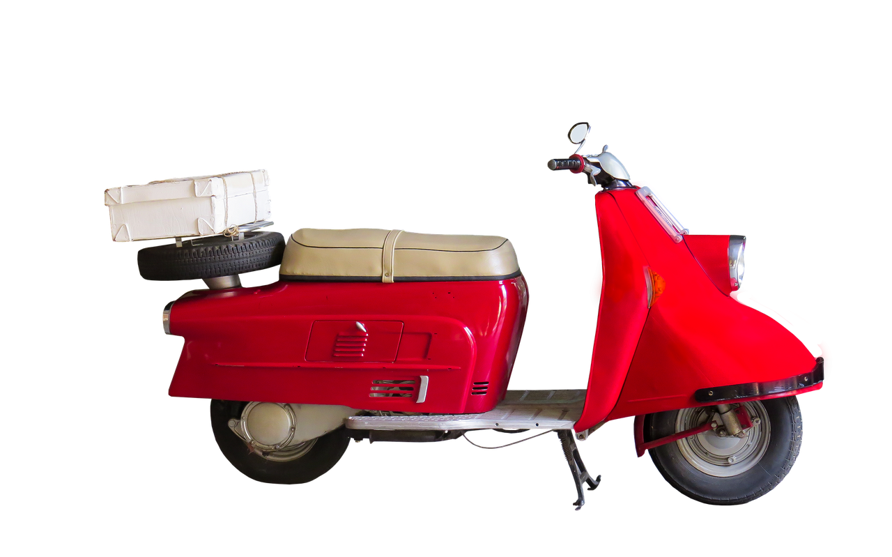 Een Heinkel scooter. Foto: Pixabay.