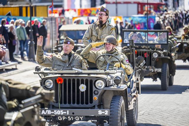 Herdenking bij Spier ter nagedachtenis aan de slachtoffers van de Tweede Wereldoorlog