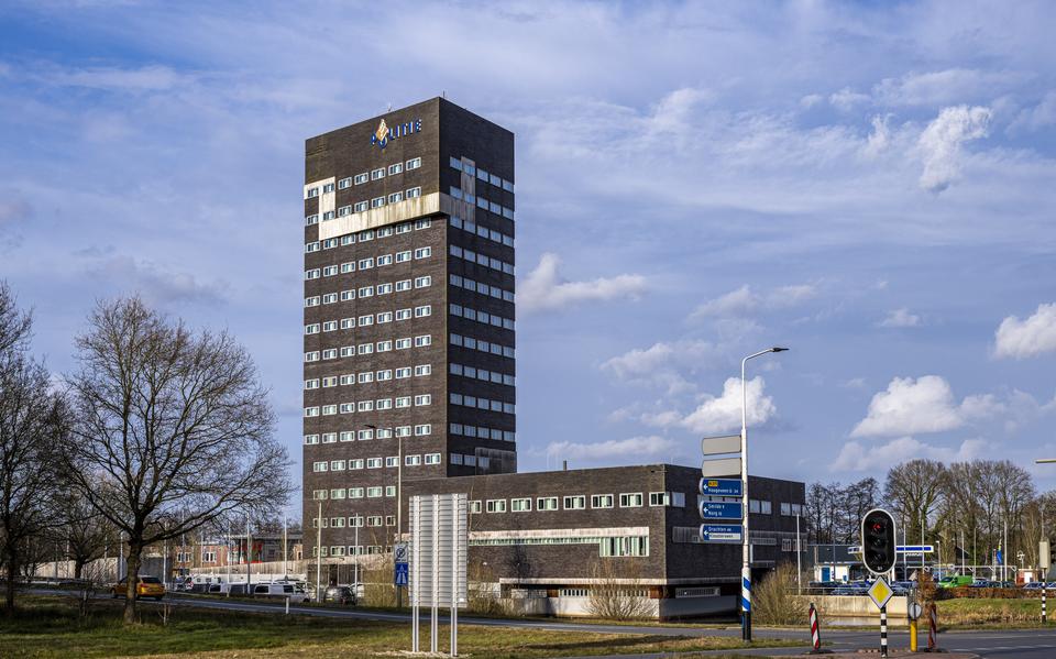 De politietoren in Assen.