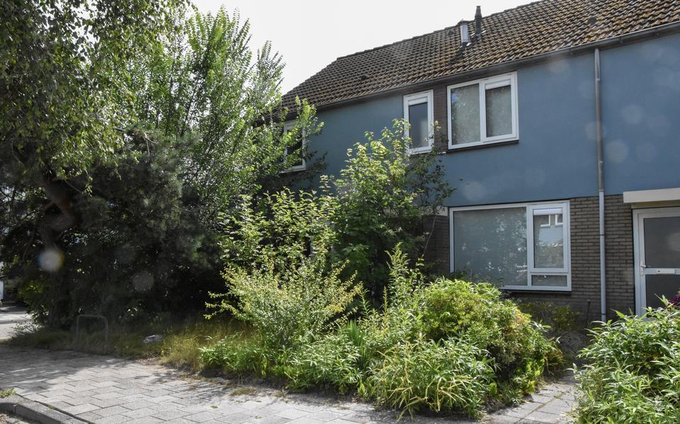 De woning waar de oudere vrouw overleed.