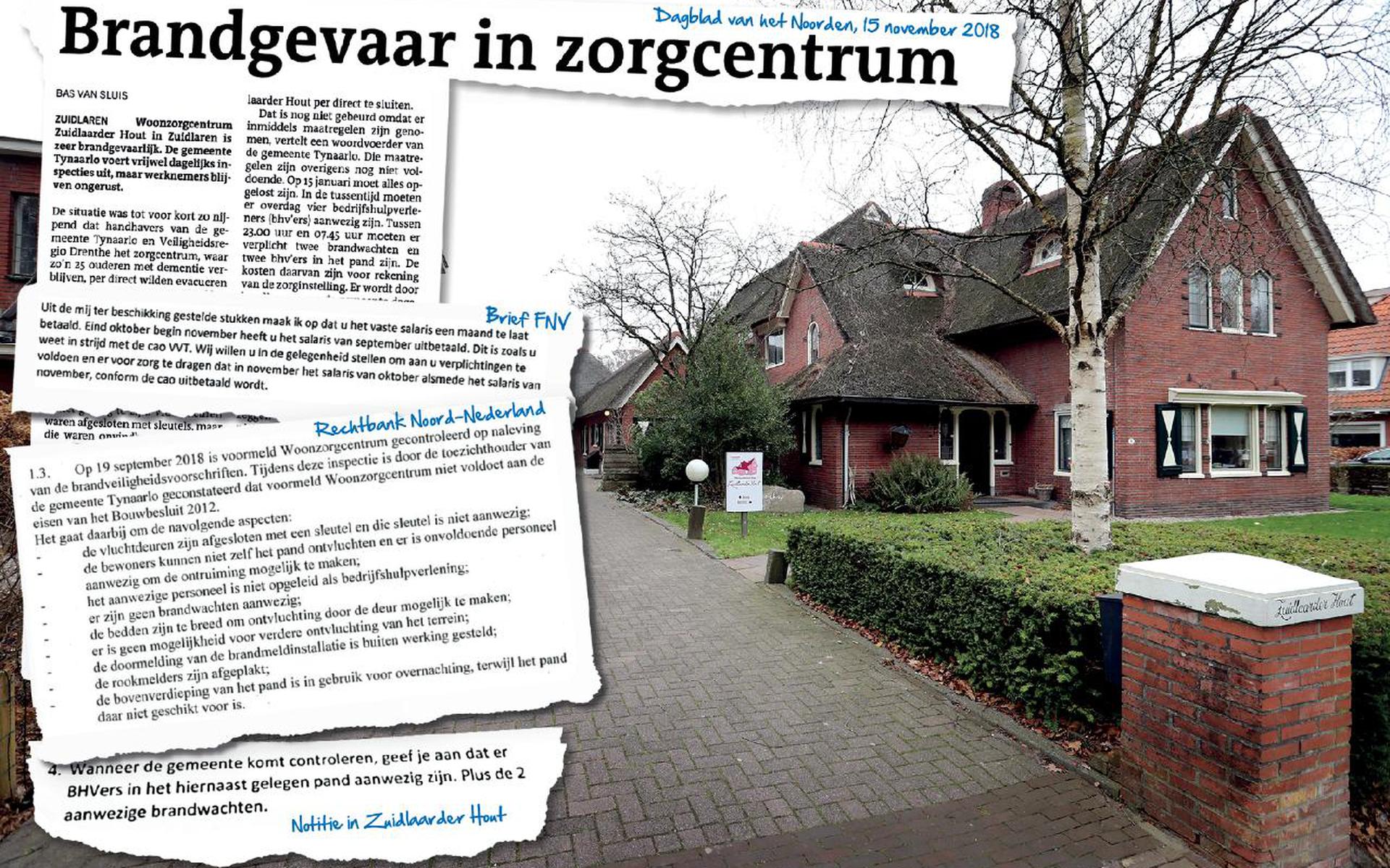 Zuidlaarder Hout Krijgt Extra Tijd Voor Brandveiligheid - Dagblad Van ...