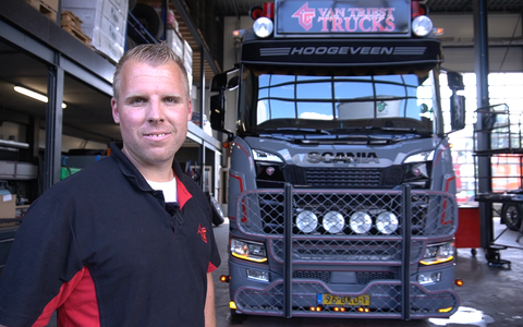 Deze truck van Daan uit Hoogeveen wordt misschien wel de mooiste van Nederland.