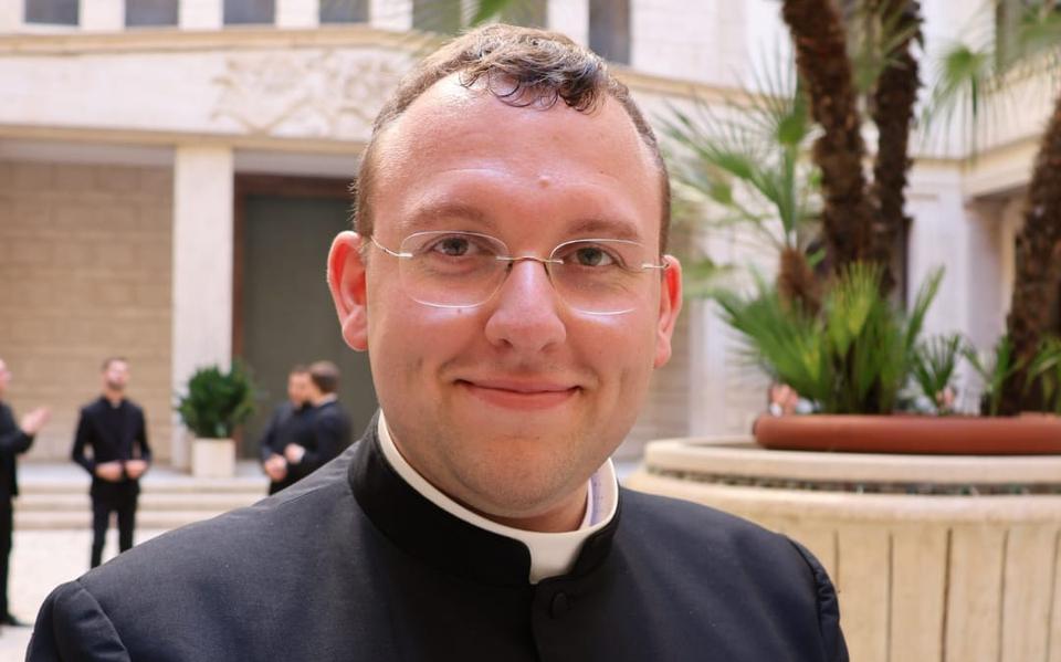 Alex van den Hende in Rome.