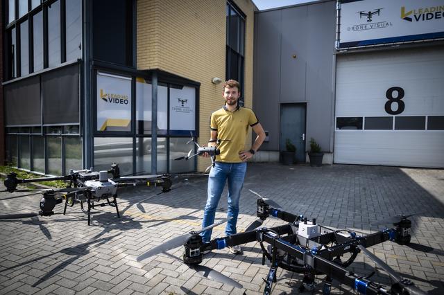 Drone Lift zit in de lift. Bedrijf in Groningen breidt uit met drone die 200 kilo kan tillen.
