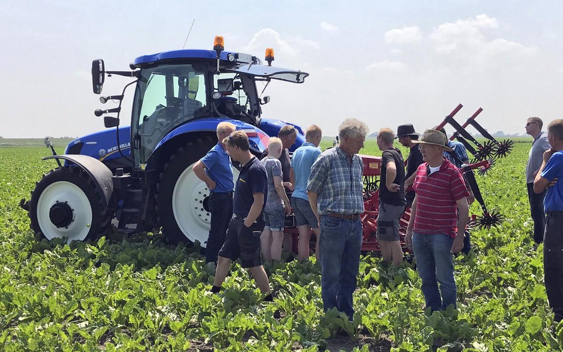 Niet bestrijdingsmiddelen, maar machines verlossen bodem van onkruid - Dagblad van het Noorden
