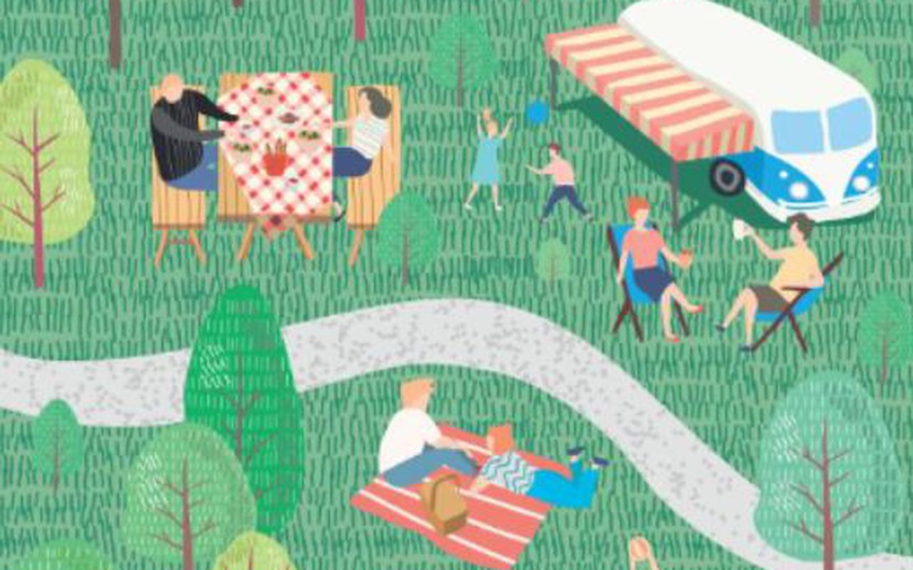 Kamperen, een picknick of een onderbreking van een middag in de natuur. Culinair historica Charlotte Kleyn heeft de reizende en etende mens in de geschiedenis onder de loep genomen.