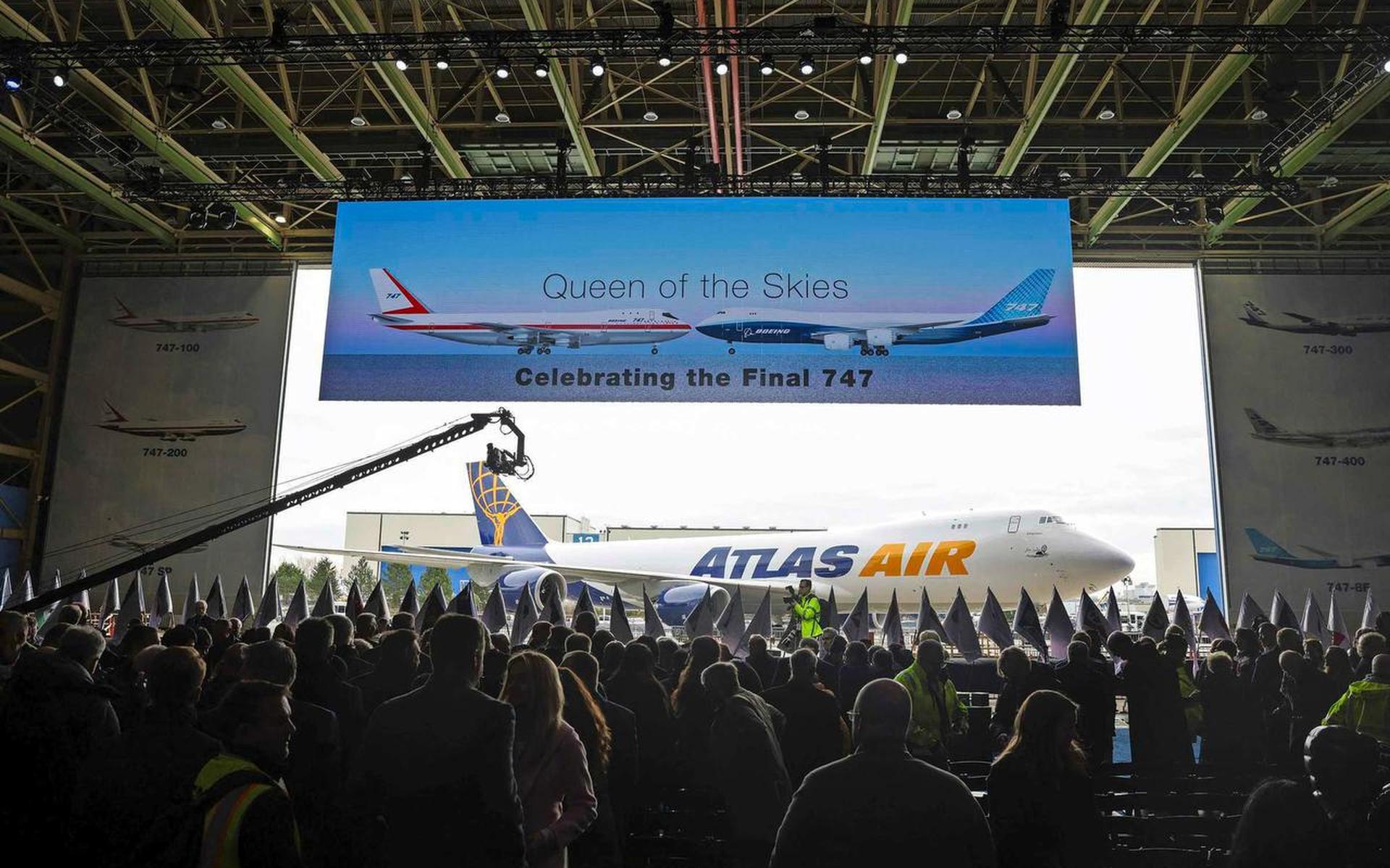 De laatste aflevering dinsdagavond van de Boeing 747.
