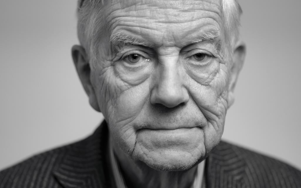 Oud-VVD-leider Frits Bolkestein neemt afscheid van een intellectueel
