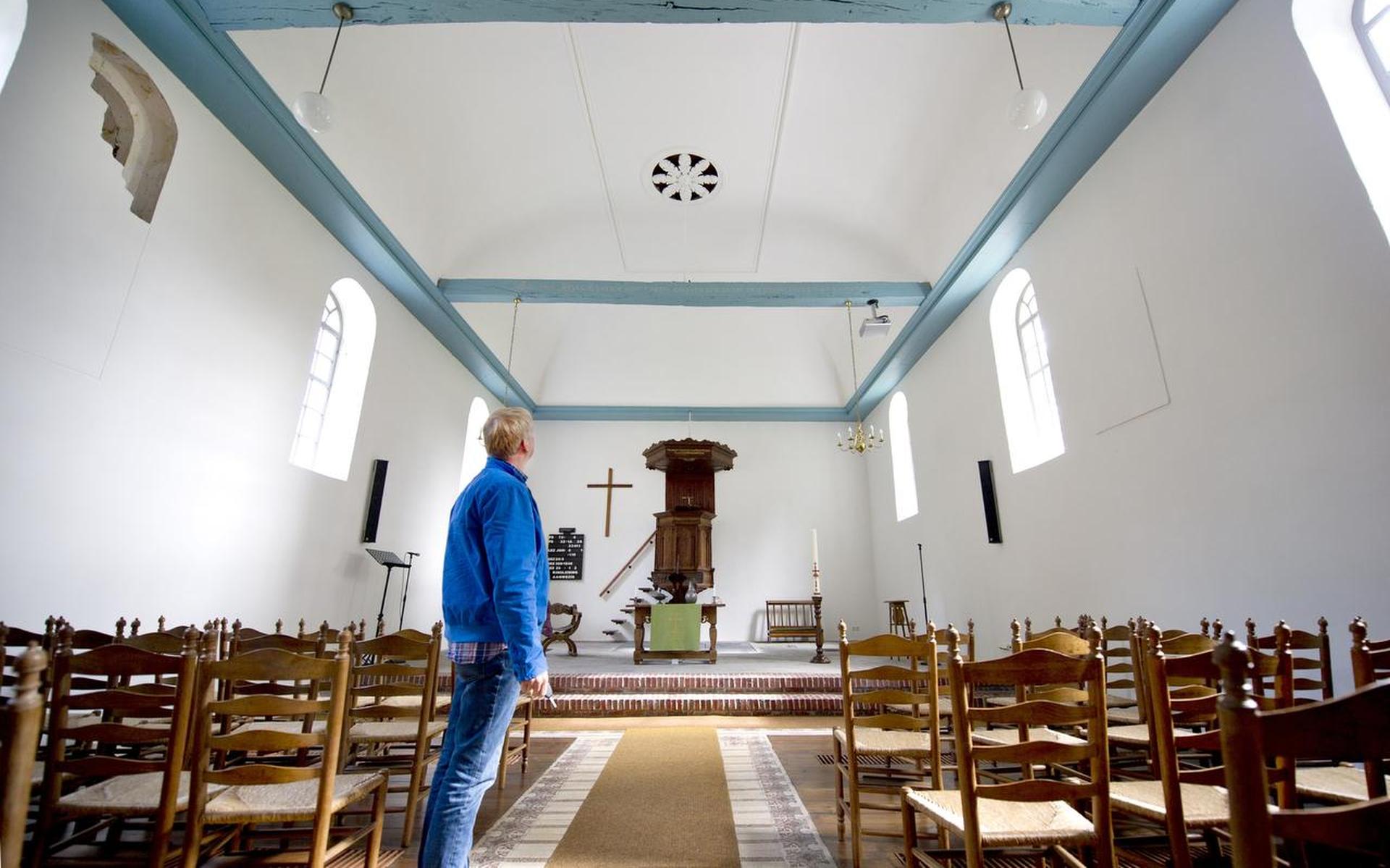 Kerkje Vriescheloo staat al drie eeuwen droog - Dagblad van het Noorden - Dagblad van het Noorden