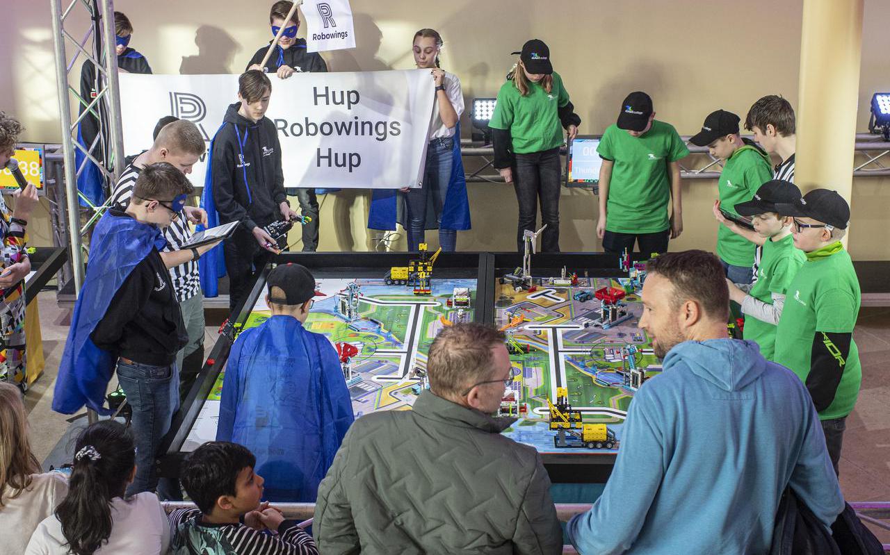 De Regiofinale van de First Lego League op de Campus Eemsdelta in Appingedam