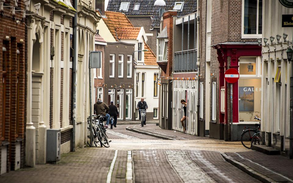 Nieuwstad, de rosse buurt van Groningen.
