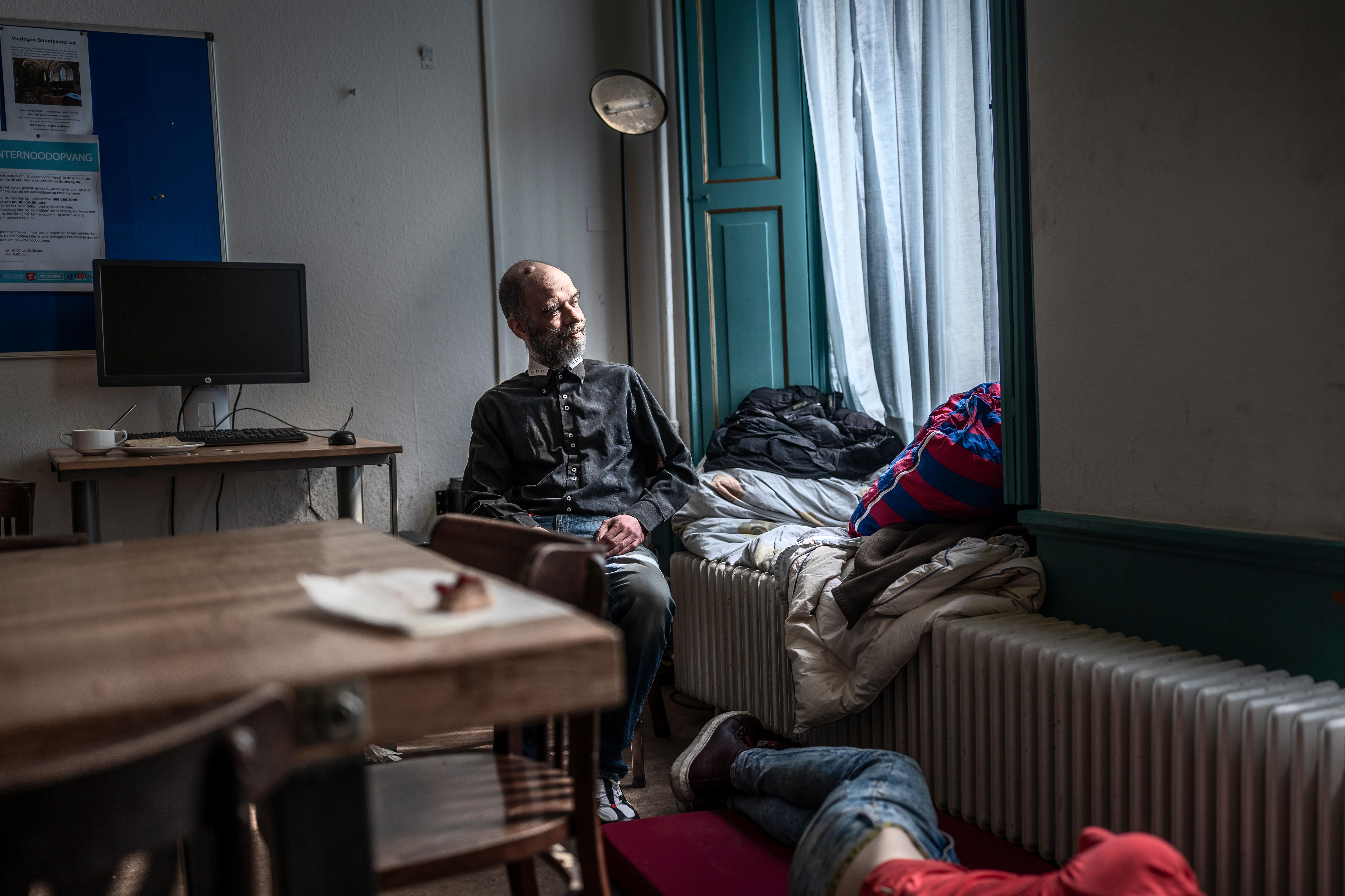 Martijn (55) uit Groningen was jaren dakloos. ‘De dagopvang was het begin van mijn herstel’