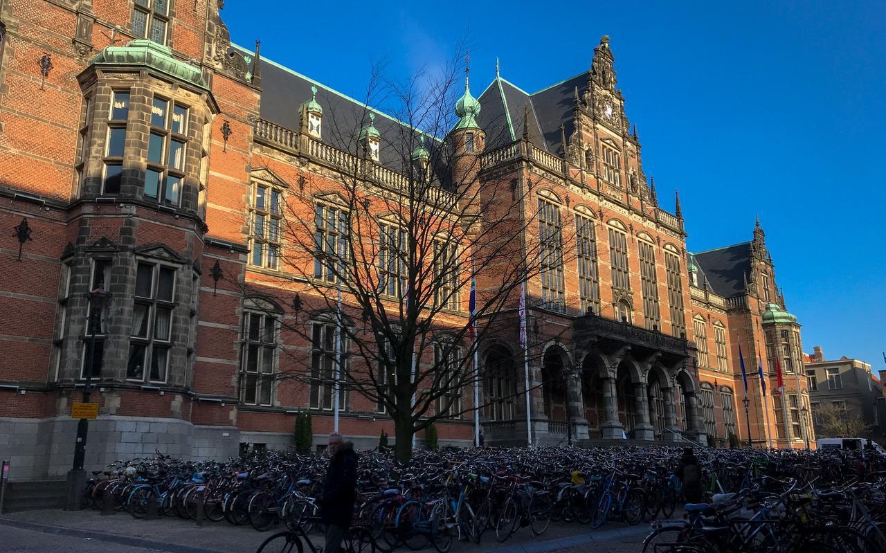 Het Academiegebouw van de Rijksuniversiteit Groningen.