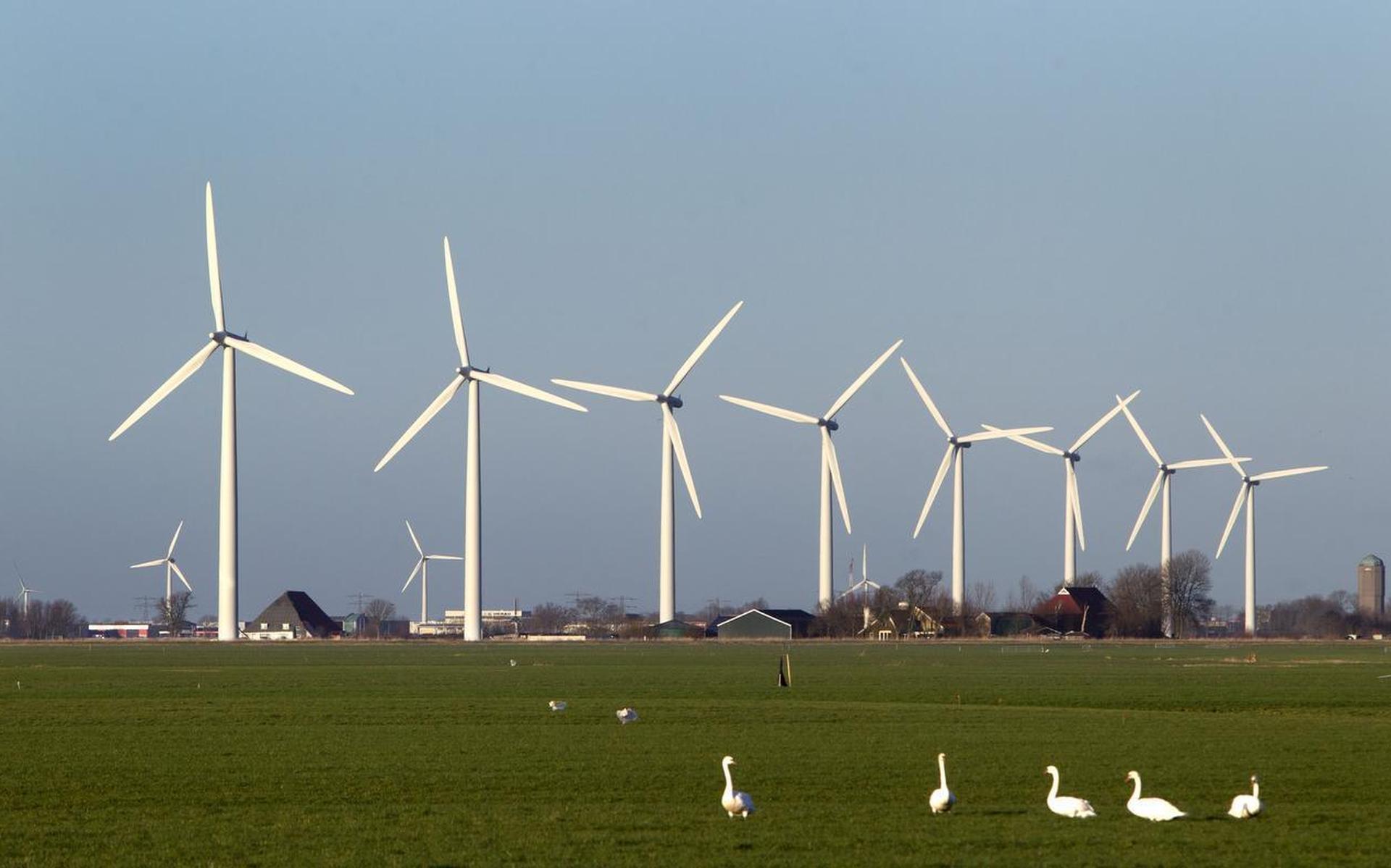 Windmolens van 140 meter hoog bij Nieuwolda