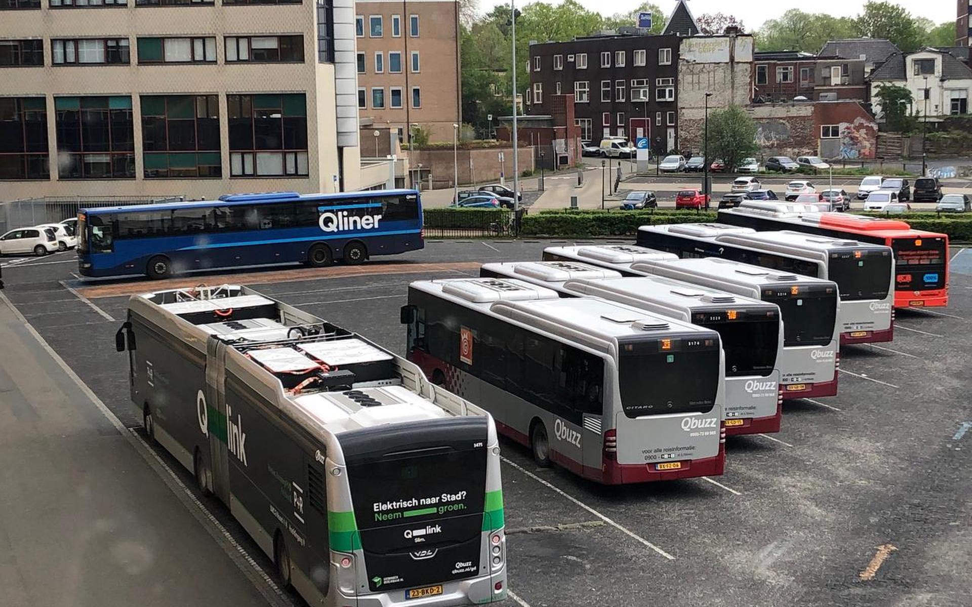 De bussen van Qbuzz rijden zaterdag niet. Foto: Archief DvhN
