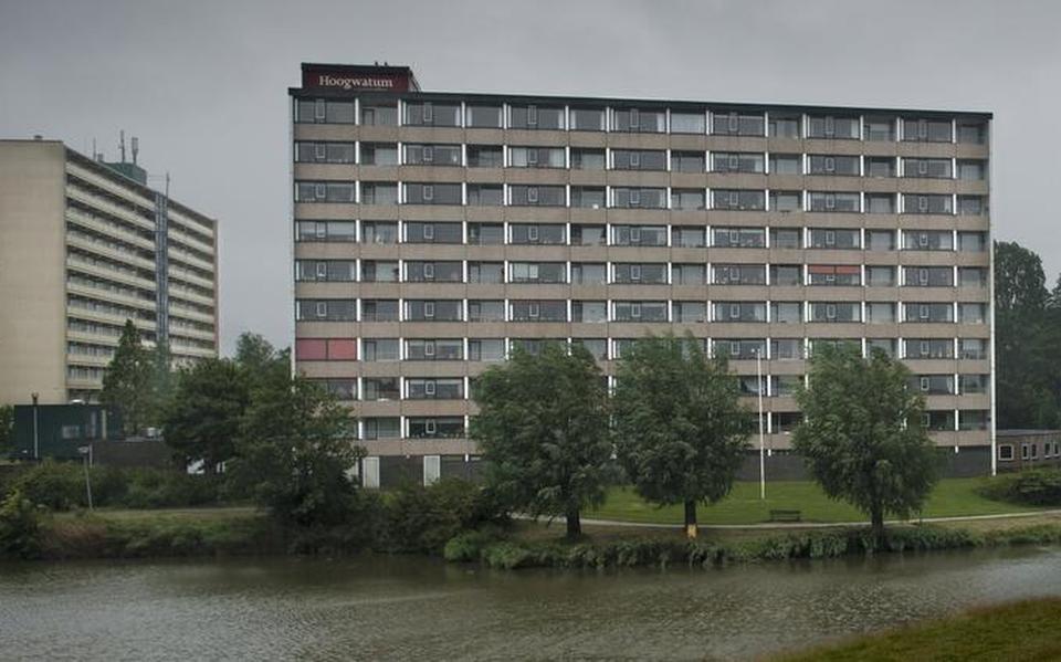 De flats aan de Kustweg. Foto: Archief DvhN
