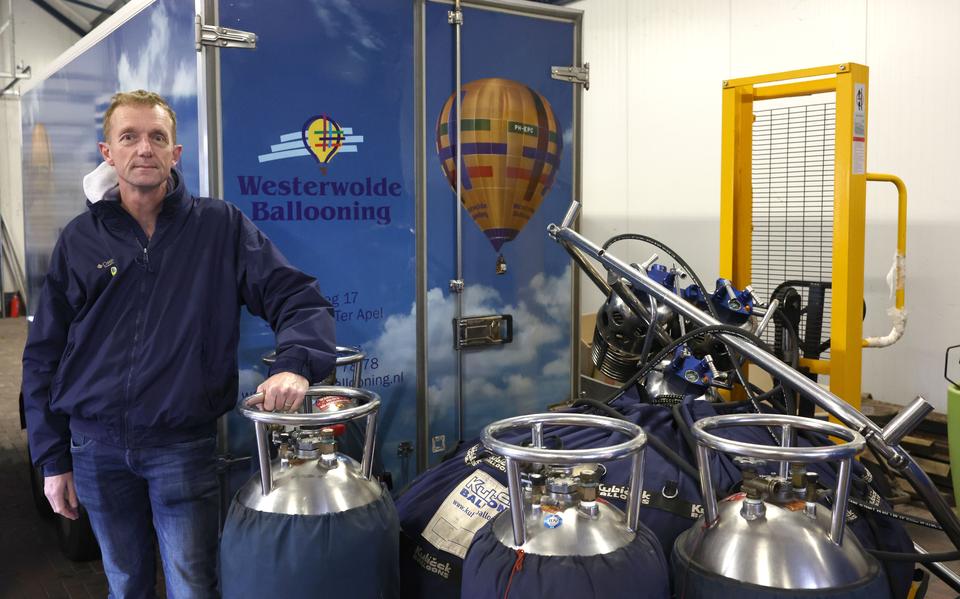 Erik Pals van Westerwolde Ballooning in Ter Apel.